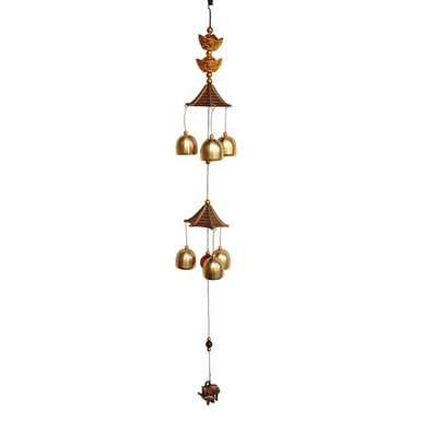 Rose, Chocolate, Wind Chime & Ceramic Cup Gift Combo JNK-6587