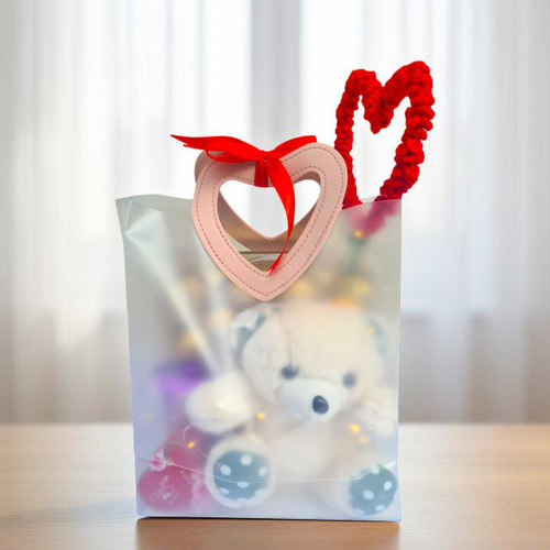 Romantic Teddy & Chocolate Gift Set with Candle SK-1926