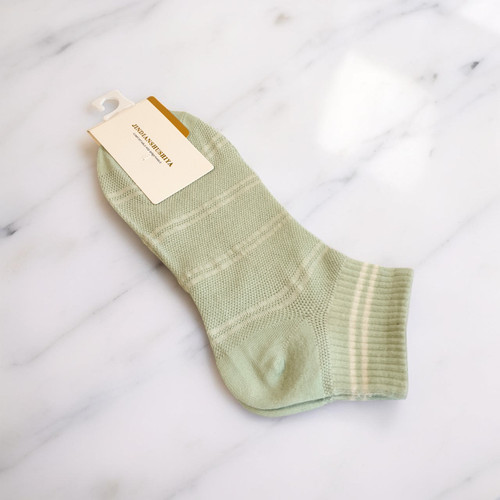Ladies Net Socks Sea Green