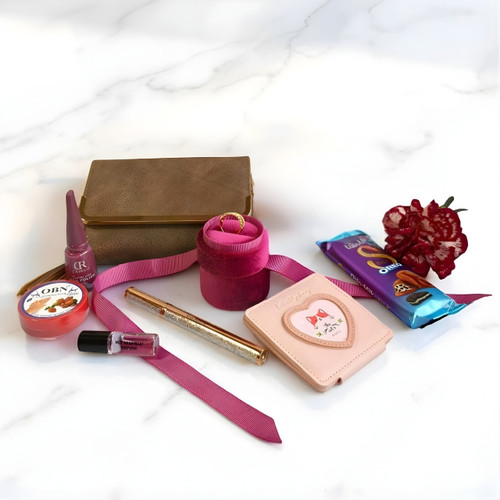 Perfume, Jewelry & Accessories Gift Hamper For Her