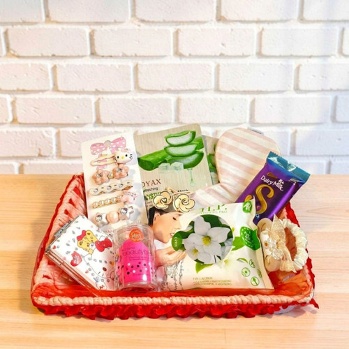 Beauty & Sweet Treats Gift Basket