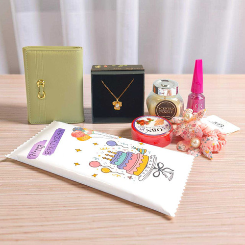 Birthday Glam & Glow Gift Collection With Sweets SK-2018