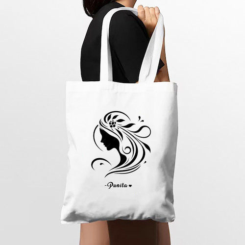 Name Personalized Tote Bag For Women– Large