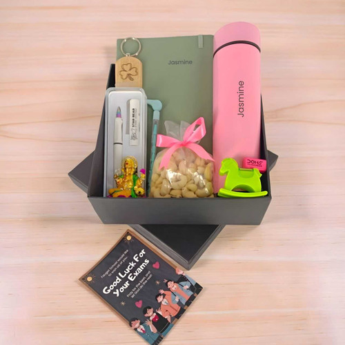 Kids’ Personalized Exam Good Luck Gift Hamper BPL-1090