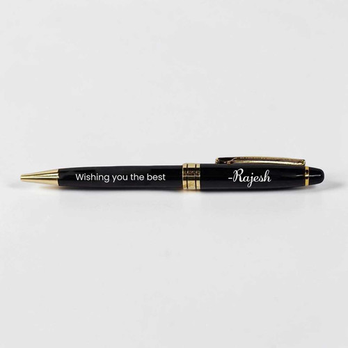 Personalized Name Engraved Metal Pen With Best Wish Message DKG-12