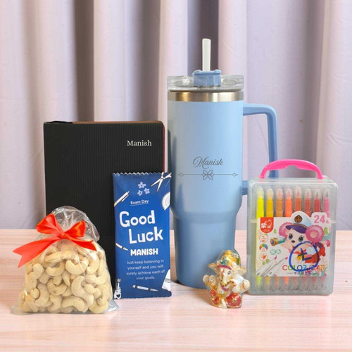 Custom Bright Future Student Encouragement Set With Ganesha & Snacks SK-2100