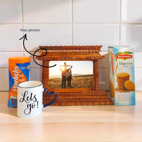 Healthy Treats with Personalized Mug & Photo Frame JNK-6764