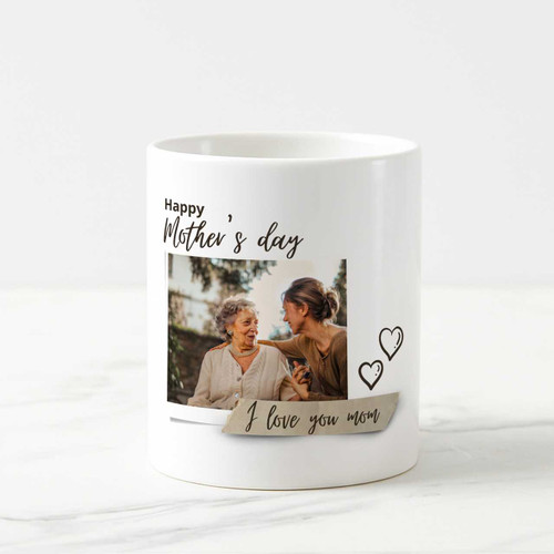 Personalized Photo & Message Printed Mug for Mom DKG-48