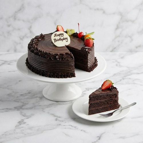 Chocolate Truffle Cake 1lb From Traditional Bakery