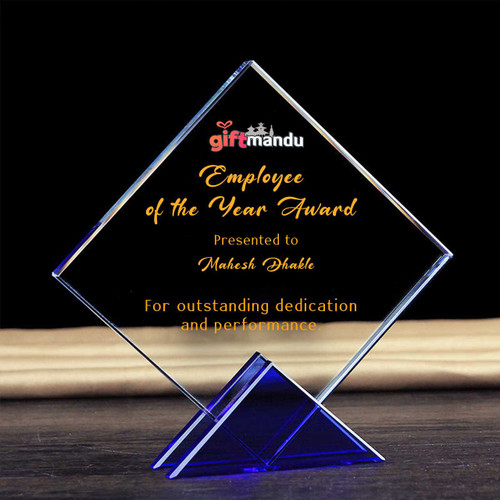 Personalized Crystal Recognition Award DKG-138