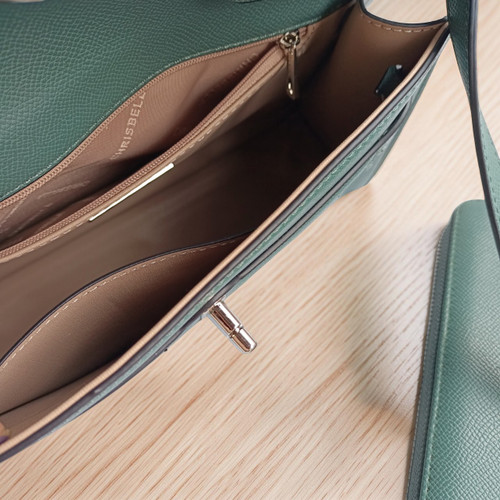 Chrisbella Greenk Versatile Bag Set: Side & Crossbody with Purse