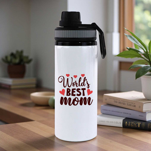 Personalized Water Bottle-World's Best Mother Printed DKG-153