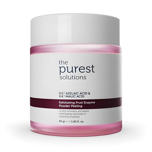 The Purest Solutions Exfoliating Fruit Enzyme Powder Peeling 0,6% Azelaic Acid & 0,6% Malic Acid 55gm TPS 206