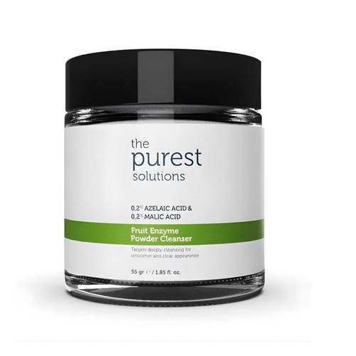 The Purest Solutions Fruit Enzyme Powder Cleanser 0,2% Azelaic Acid & 0,2% Malic Acid 55gm TPS 207