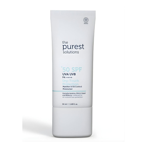 The Purest Solutions Dry-Touch Protection Mattifier & Oil Control Moisturizer for Oily Skin SPF 50+ 50ml