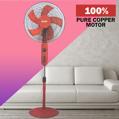 Baltra 16" Fan, 3 Speed, 55W Pedestal Fan (Dhoom, BF 128)