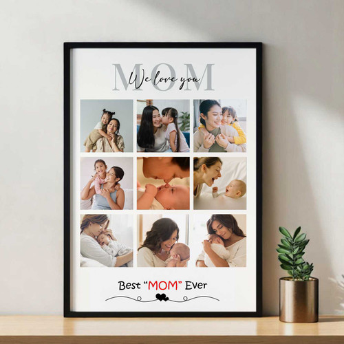 Personalized We Love You Mom Photo Frame DKG-200