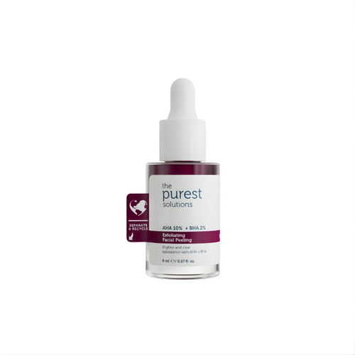 The Purest Solutions Exfoliating Facial Peel AHA 10% + BHA 2% 8ml TPS 225