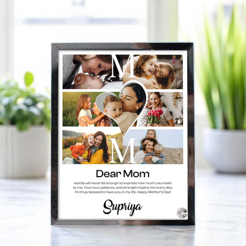 Personalized Photo & Short Message Printed Photo Frame DKG-225