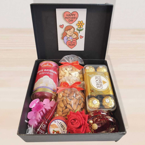 Mother's Day Gift Box with Accessories, Sweets & Dry Nuts JNK-6814