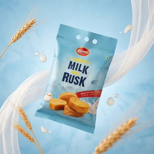 Ramro Crispy Milk Mini Rusk- 200gm 8906146020112