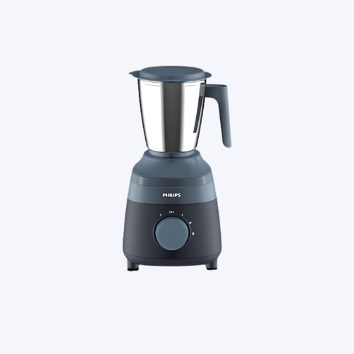 Philips 500W Blue Mixer Grinder Mixer with 3 Jars - HL1000/02