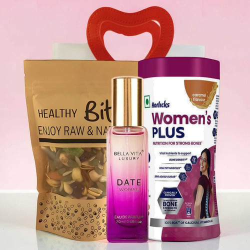 Luxury & Wellness Gift Set for Women With Fragrance & Snacks SK-2327