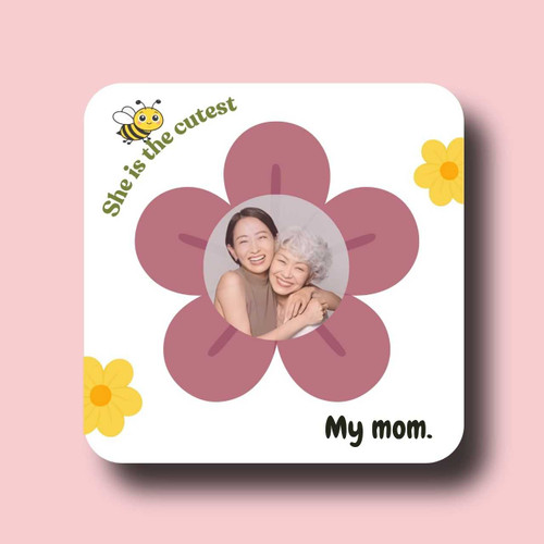 Personalized Photo & Message Printed Fridge Magnet DKG-350