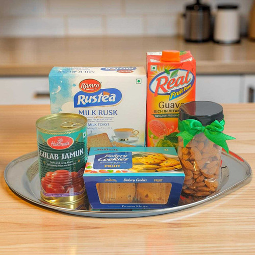 Celebration Sweets & Crunchy Snacks Gift Hamper DKG-403