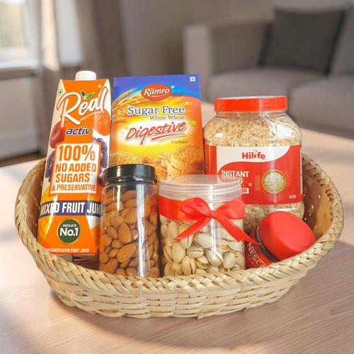 Healthy & Sugar-Free Delight Gift Hamper DKG-404