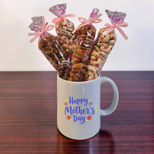 Mother’s Day Premium Nut Gift Basket with Mug AM-31