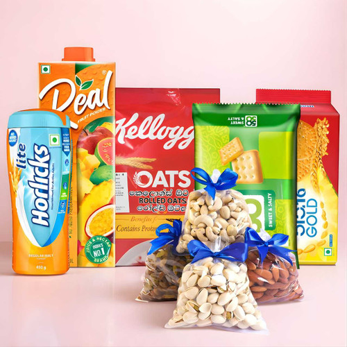 Everyday Nutrition & Healthy Snacking Gift Hamper DKG-559