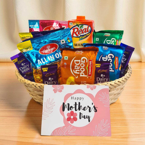 Happy Mother’s Day Gourmet Snacks Basket
