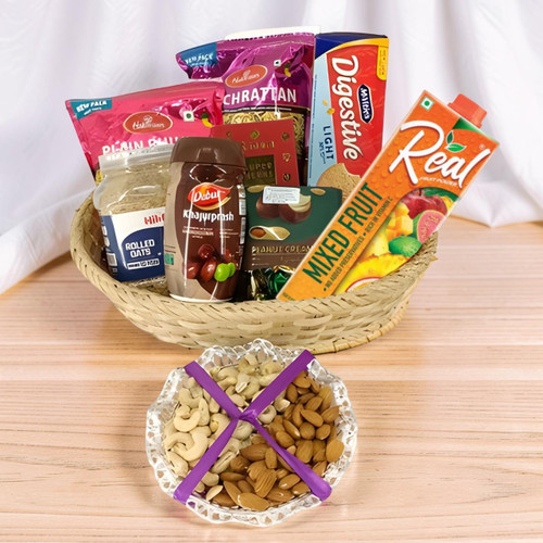 Wholesome Wellness & Snack Indulgence Premium Gift Hamper