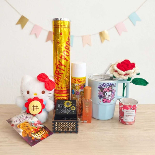 Cute Vibes Birthday Gift Hamper DKG-624