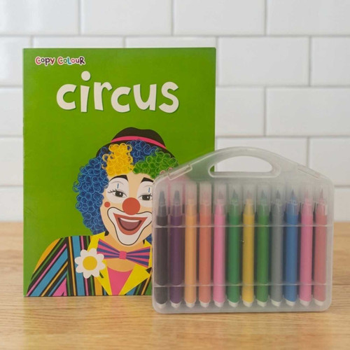 Circus Coloring Art Set – Watercolor Pens Gift SK-2419