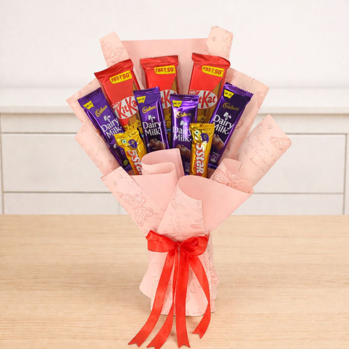 Joyful Chocolate Bite Collection Bouquet