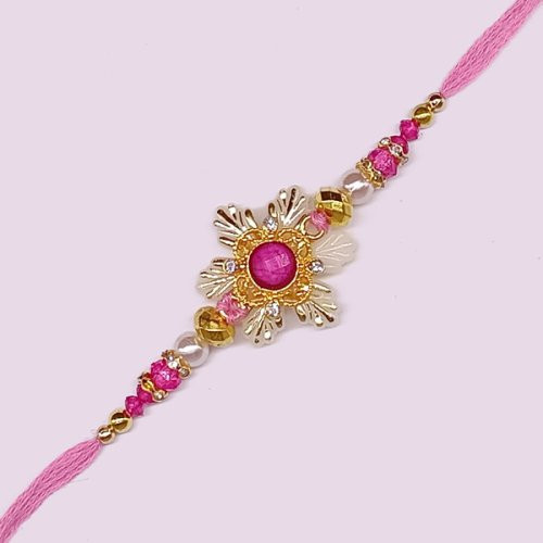 Raksha Bandhan Gift - Dry Nuts Cashews, Almonds, Soan Papdi With Rakhi