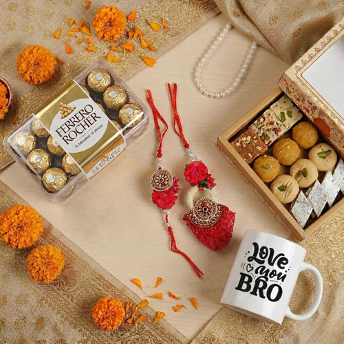 Festive Premium Rakhi Gift Set GM-RK-009