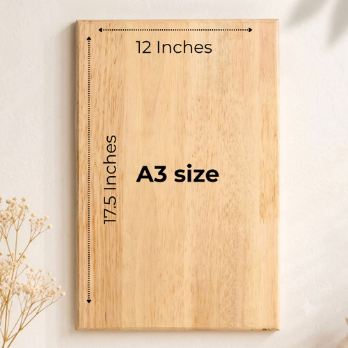Create Your Own Wooden Plaque (A3) WPH-25