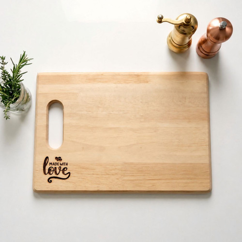 Premium Wooden Kitchen Board with Handle