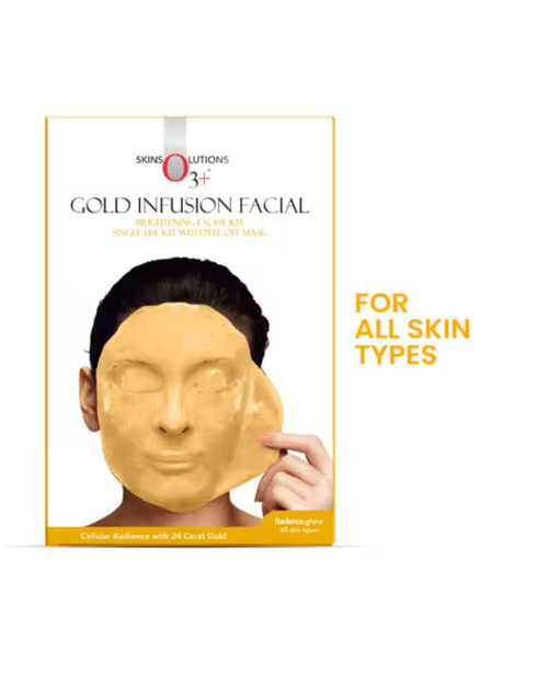 Gold Infusion Facial Peel -Off Facial Kit 45g 8904378104341
