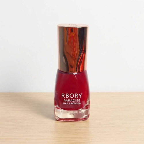 Dark Red Glossy Nail Polish NP-310