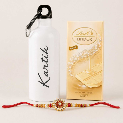 Sweet Rakhi Blessings Gift Combo DKG-813