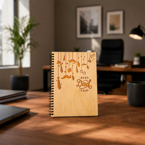 Best Dad Ever Printed Spiral Diary DKG-833