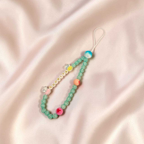 Customizable Mobile Phone Charm With Name MKH-35