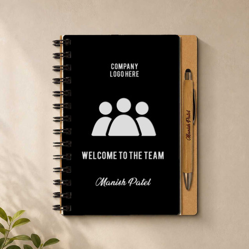 Personalized Corporate Welcome Notebook Set SK-3073