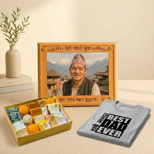 Best Dad Celebration Gift Hamper DKG-1002