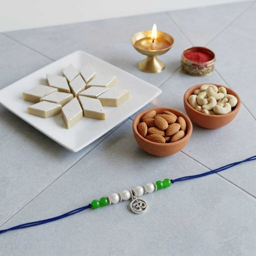 Premium Rakhi Sweet & Dry Fruit Celebration Gift Set DKG-1065