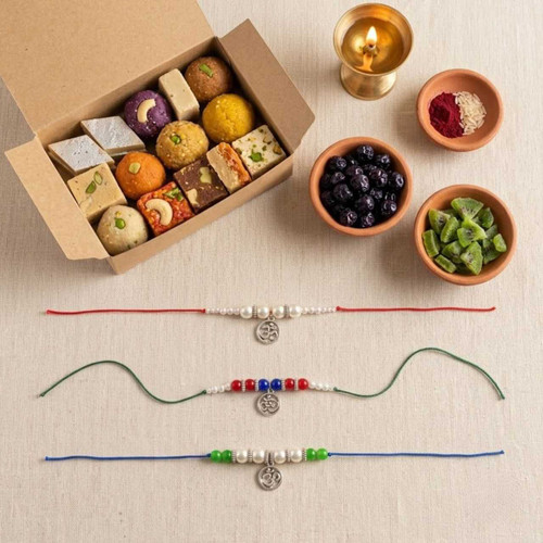 Sweet Treats & Rakhi Celebration Gifts Set DKG-1067